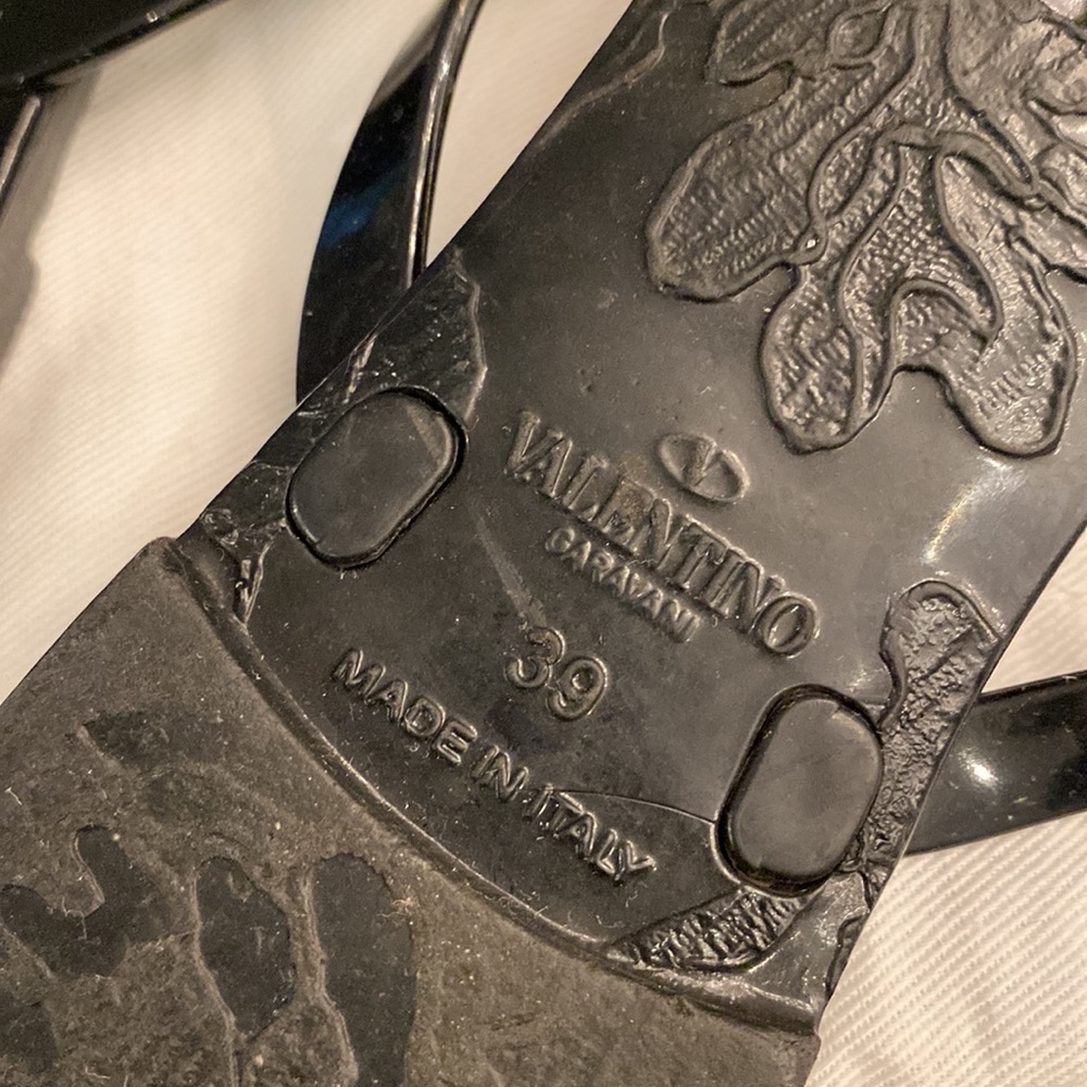 Valentino RUBBER ROCKSTUD THONG - Picture 6 of 7
